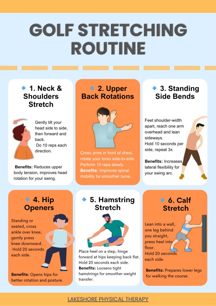 Golf Stretching Routine