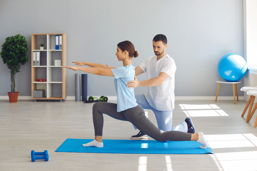 Physical therapy after surgery
